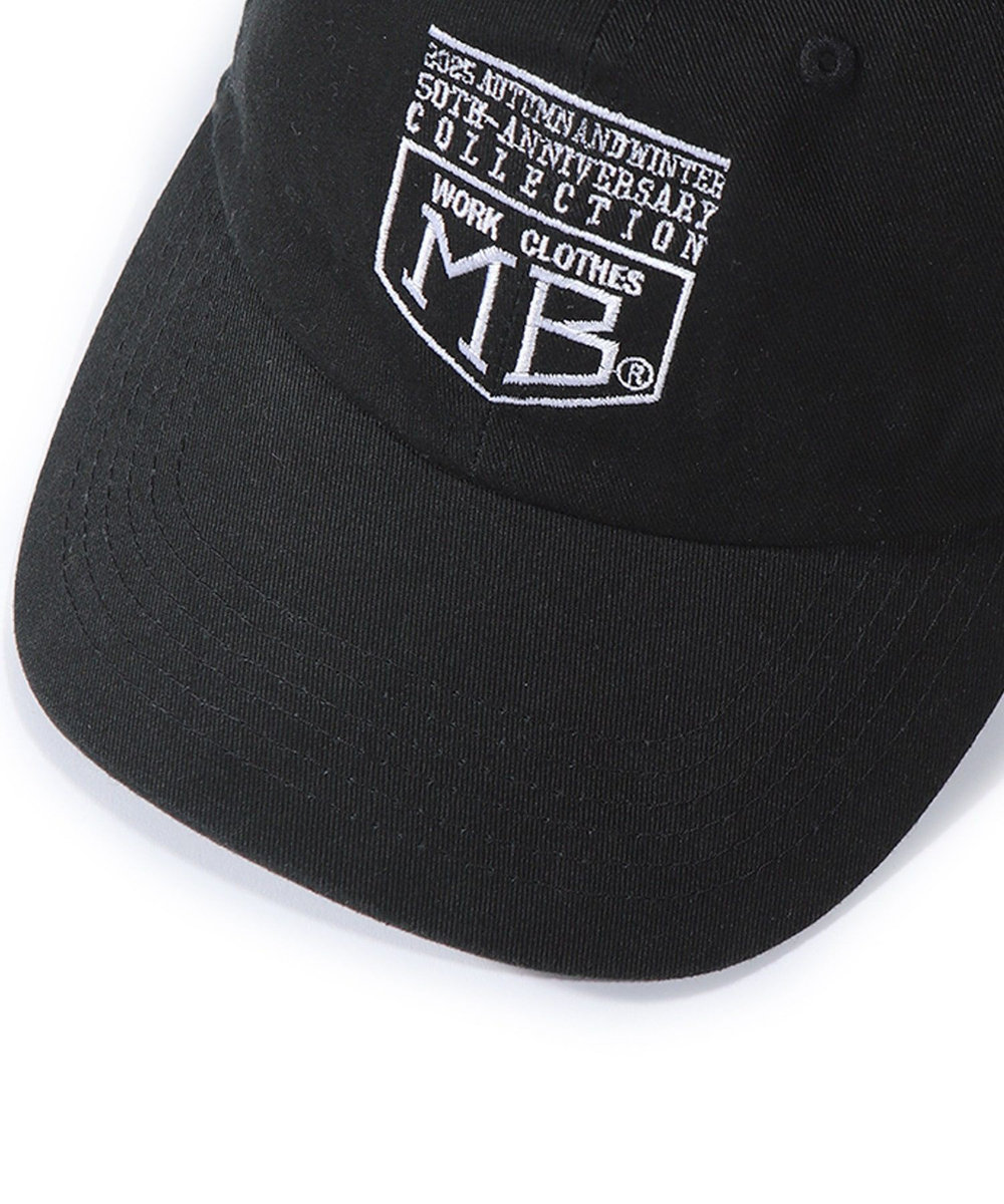 MEN'S BIGI 【50th Anniv . 菊池武夫】LOGO CAP ブラック