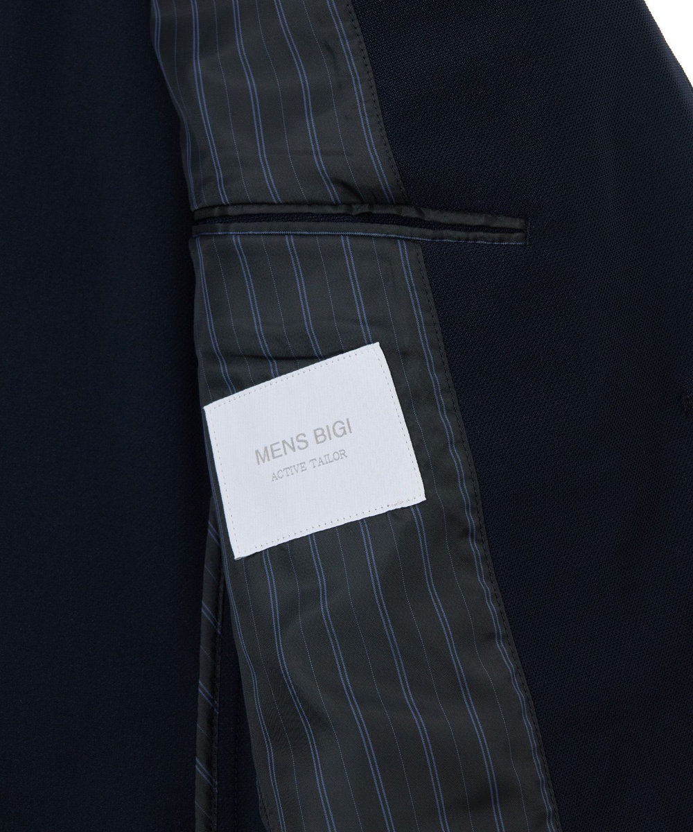 MEN'S BIGI 【ACTIVE TAILOR】Air tool テーラードジャケット＜高通気性/ストレッチ/接触冷感/UVカット/防シワ＞ ネイビー