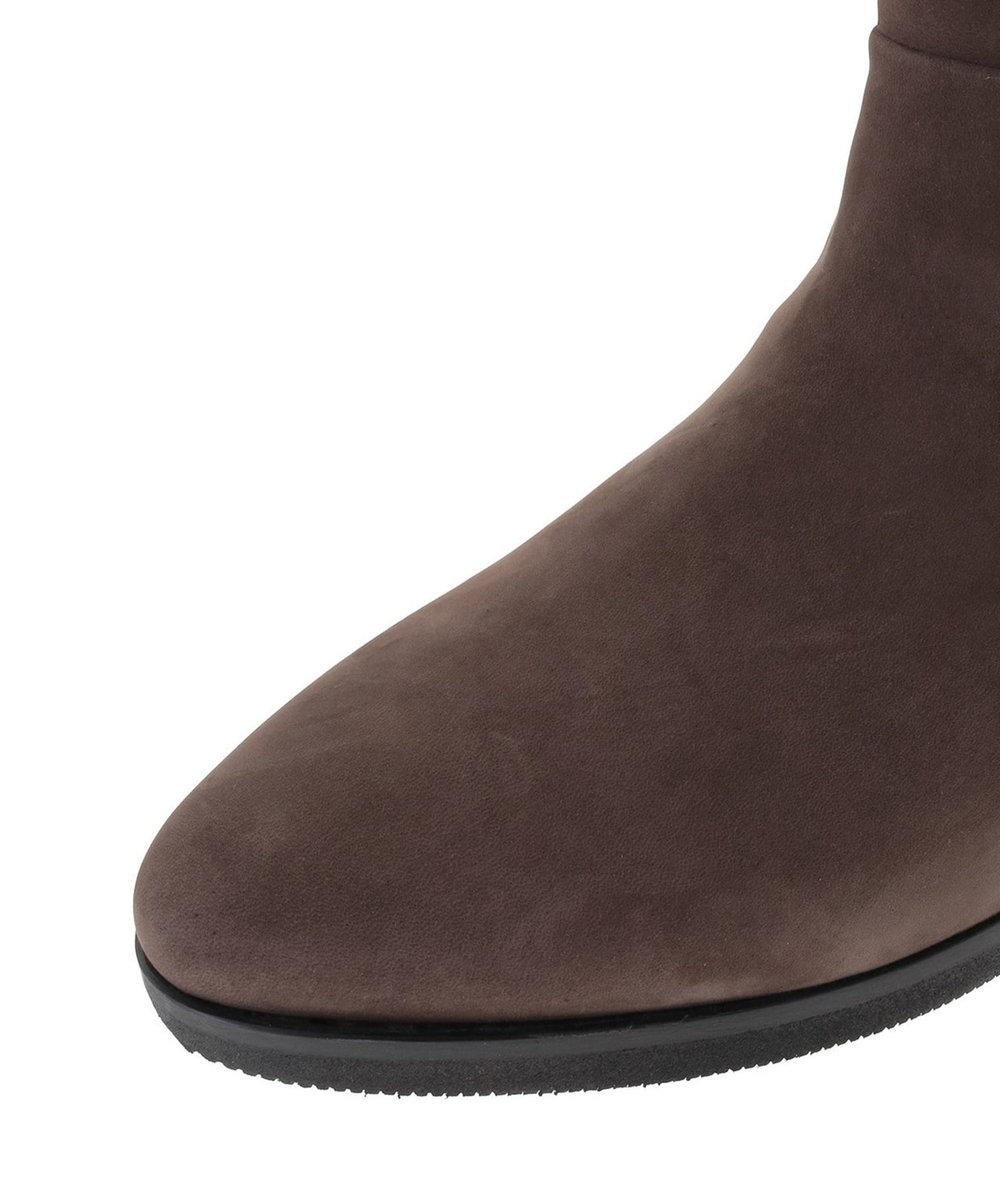 1er Arrondissement ＜CORSO ROMA 9 (コルソローマ ノーヴェ)＞ヌバックレザーロングブーツ ブラウン