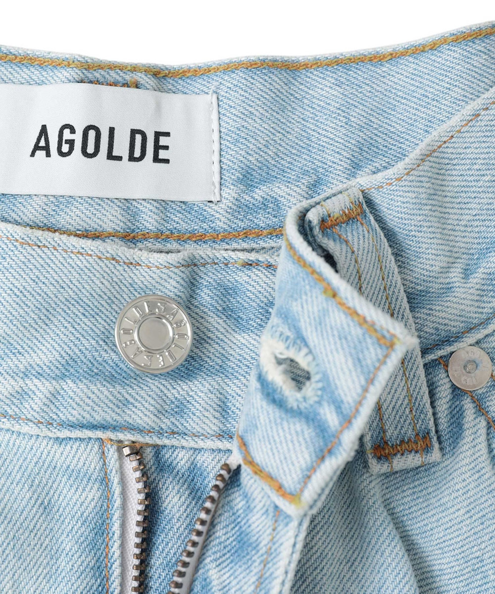 1er Arrondissement ＜AGOLDE （エーゴールドイー）＞"OTTO"デニムスカート ブルー