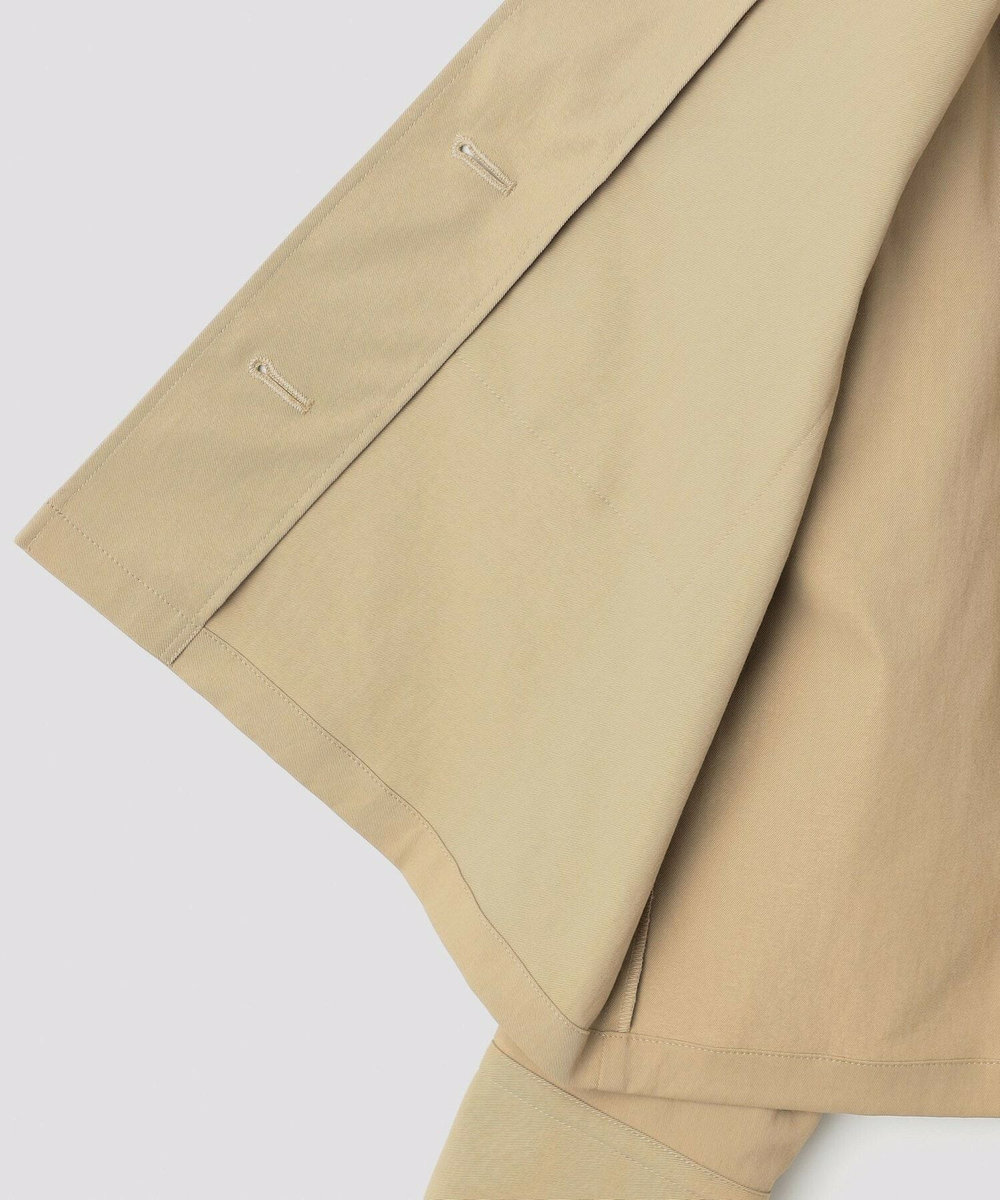 feerique feerique ポリエステルツイルワイドクロップドジャケット［セットアップ可能］ ベージュ