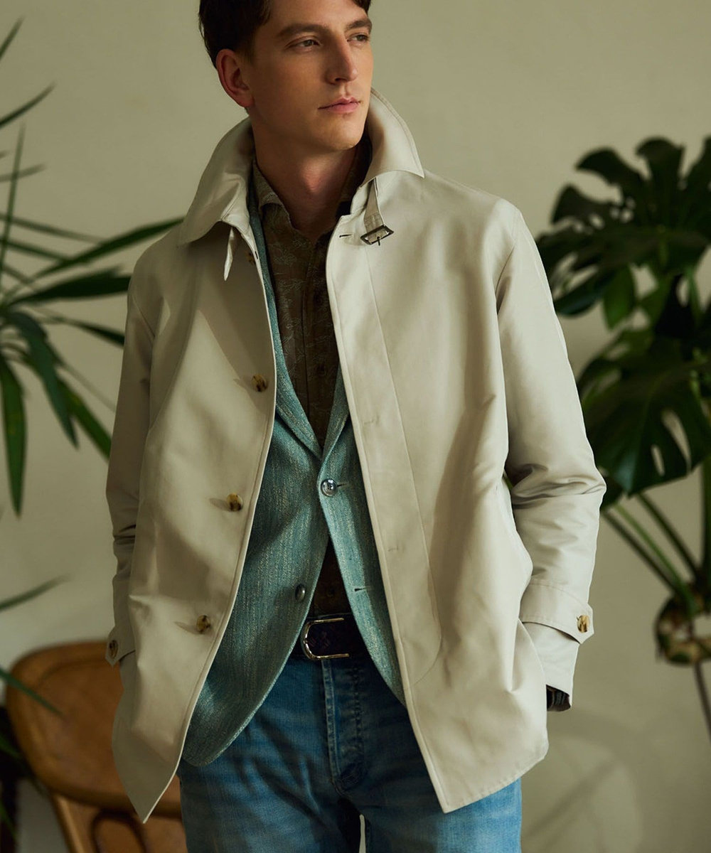 MEN'S BIGI 【DENHAM/デンハム】別注カラー RAZORハイストレッチデニム ネイビー