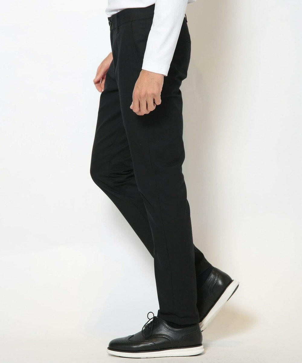 MEN'S BIGI シャドーヘリンボーンストレッチパンツ ブラック