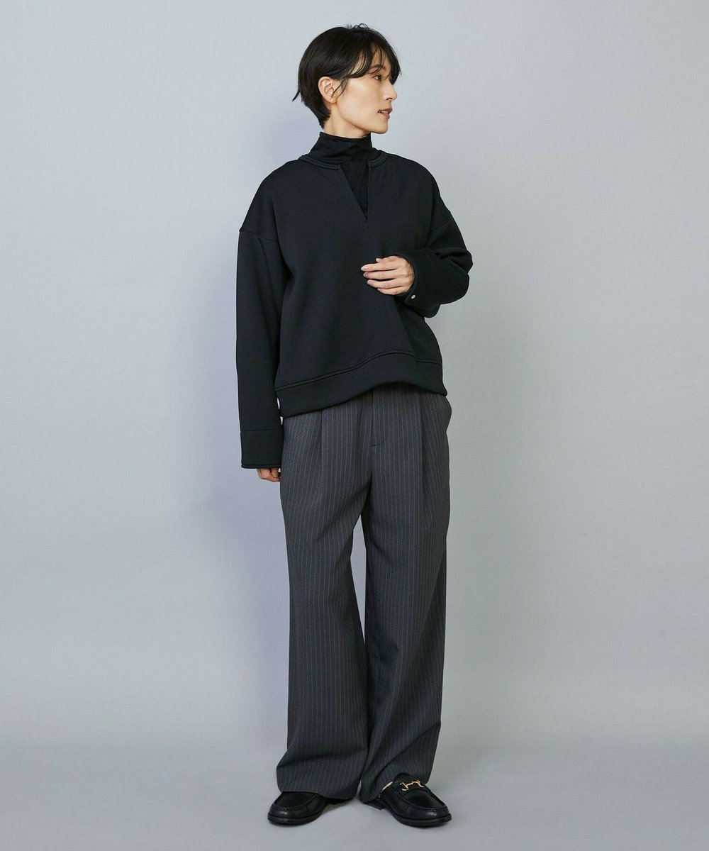 feerique feerique スキューバダンボールプルオーバー ブラック