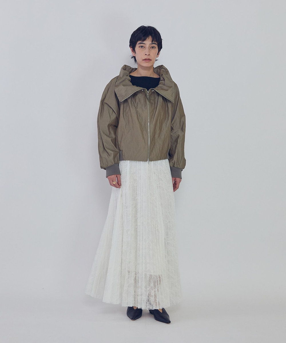 1er Arrondissement Gruppocinqueメモリーツイルブルゾン カーキ