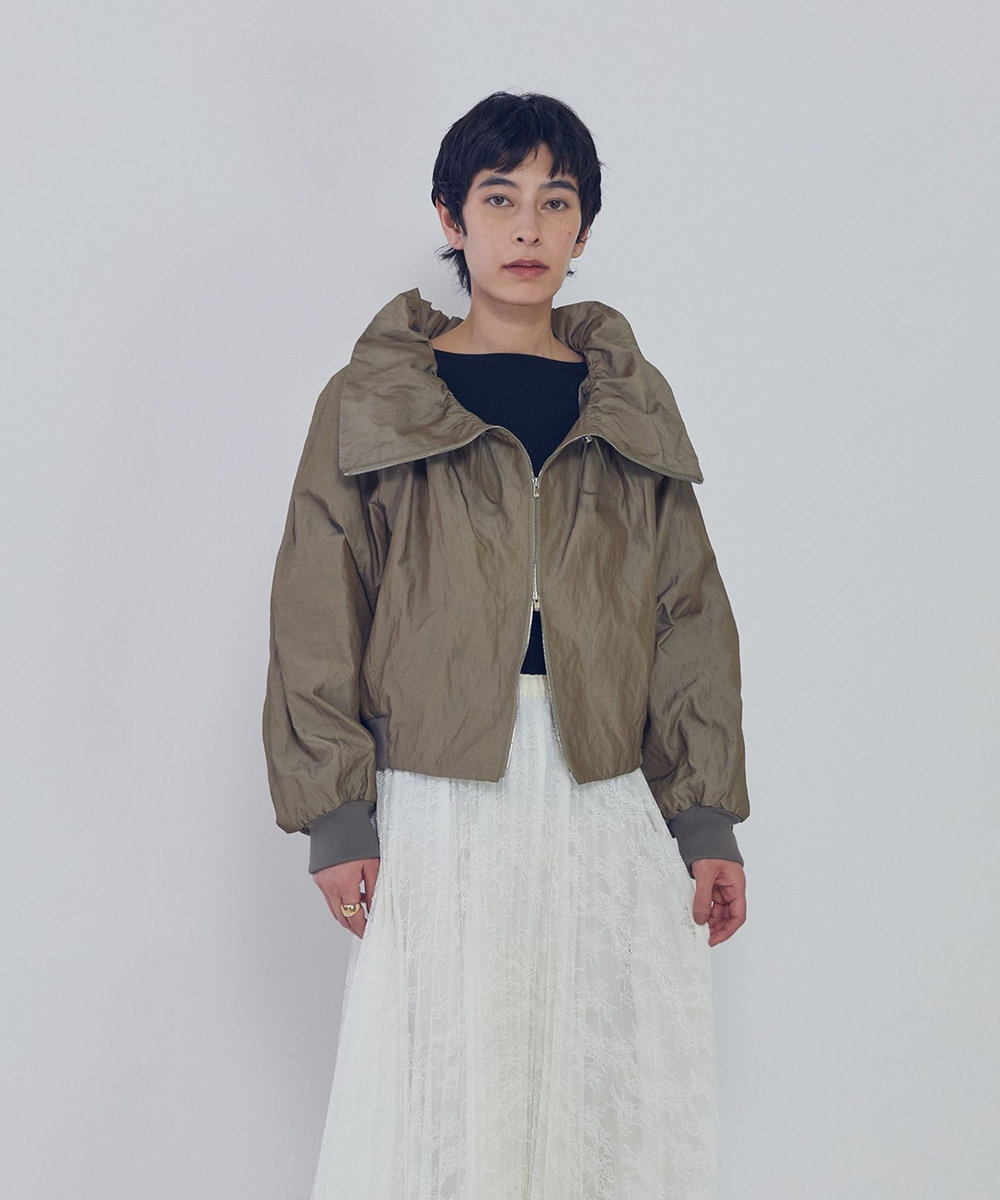 1er Arrondissement Gruppocinqueメモリーツイルブルゾン カーキ
