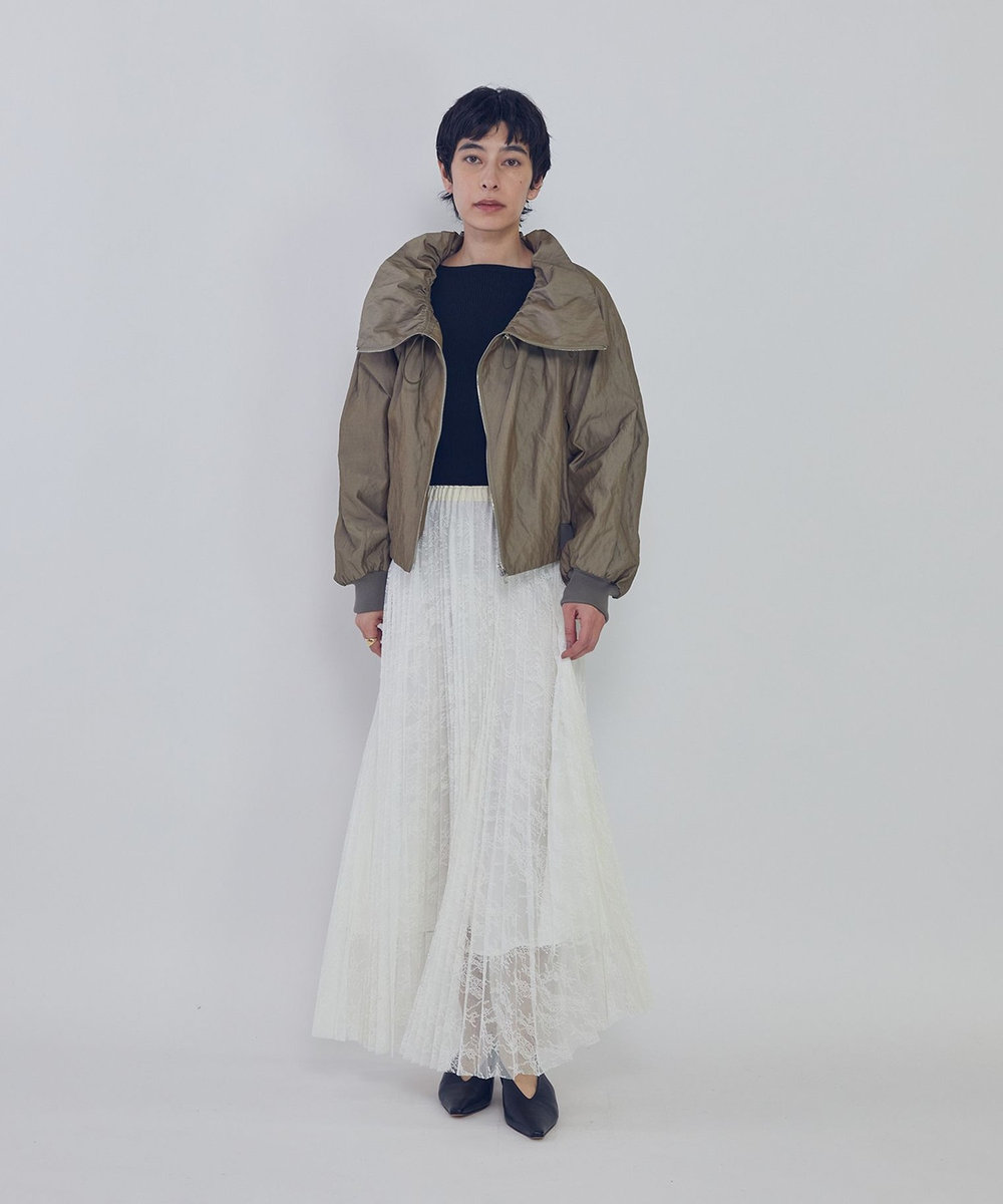 1er Arrondissement Gruppocinqueメモリーツイルブルゾン カーキ