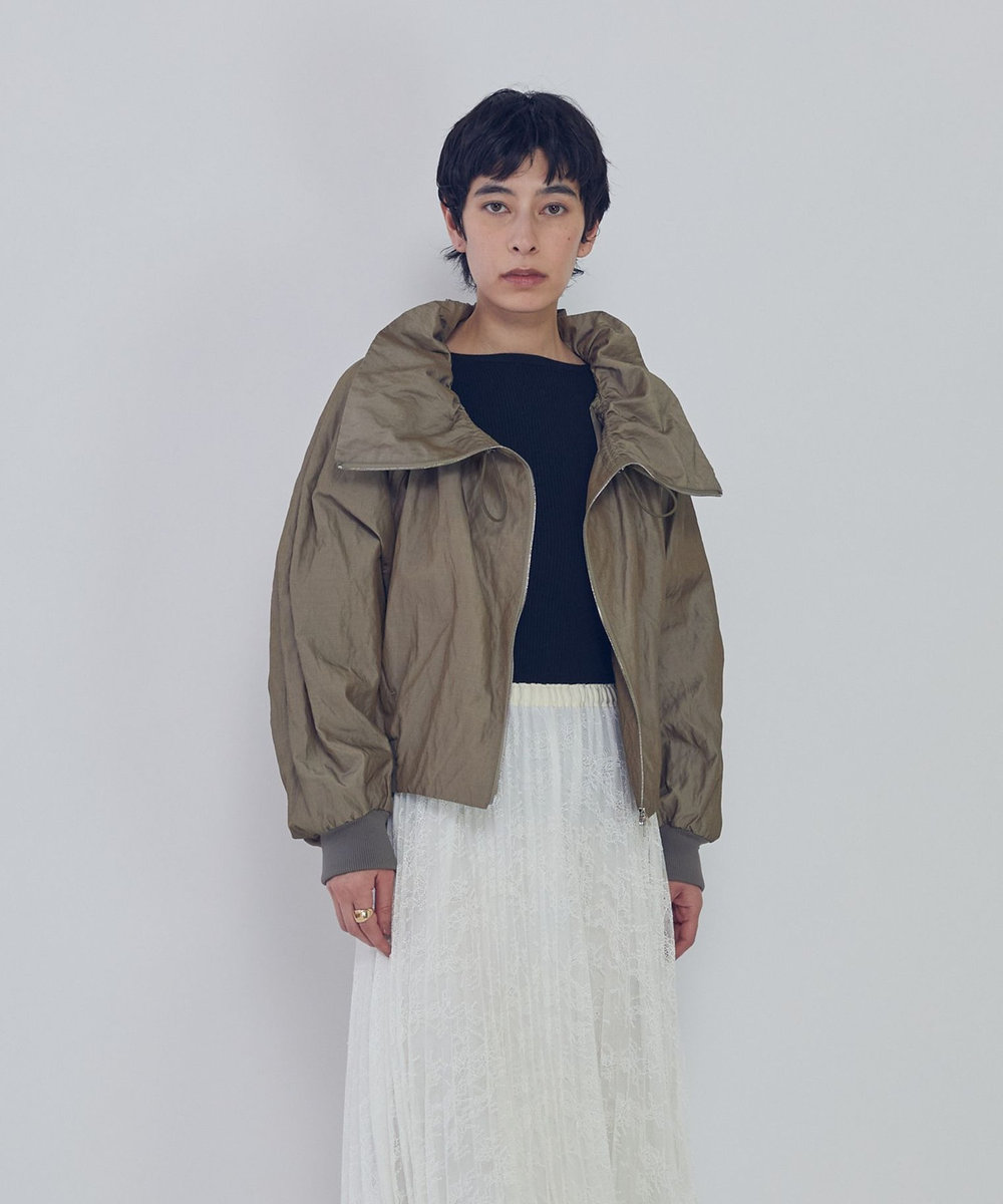 1er Arrondissement Gruppocinqueメモリーツイルブルゾン カーキ