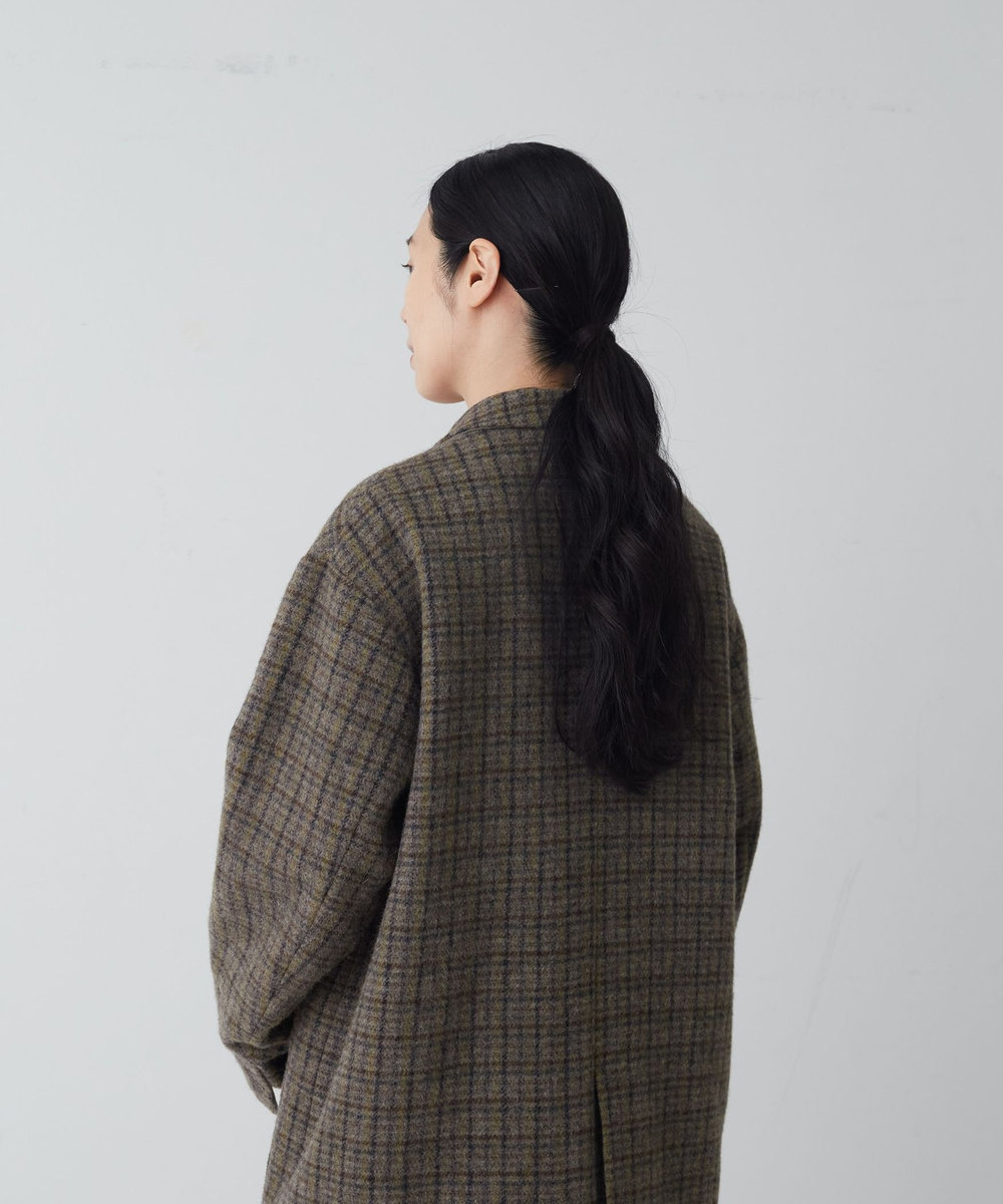 congés payés ADIEU TRISTESSE ウールシャギージャケット ブラウン系その他