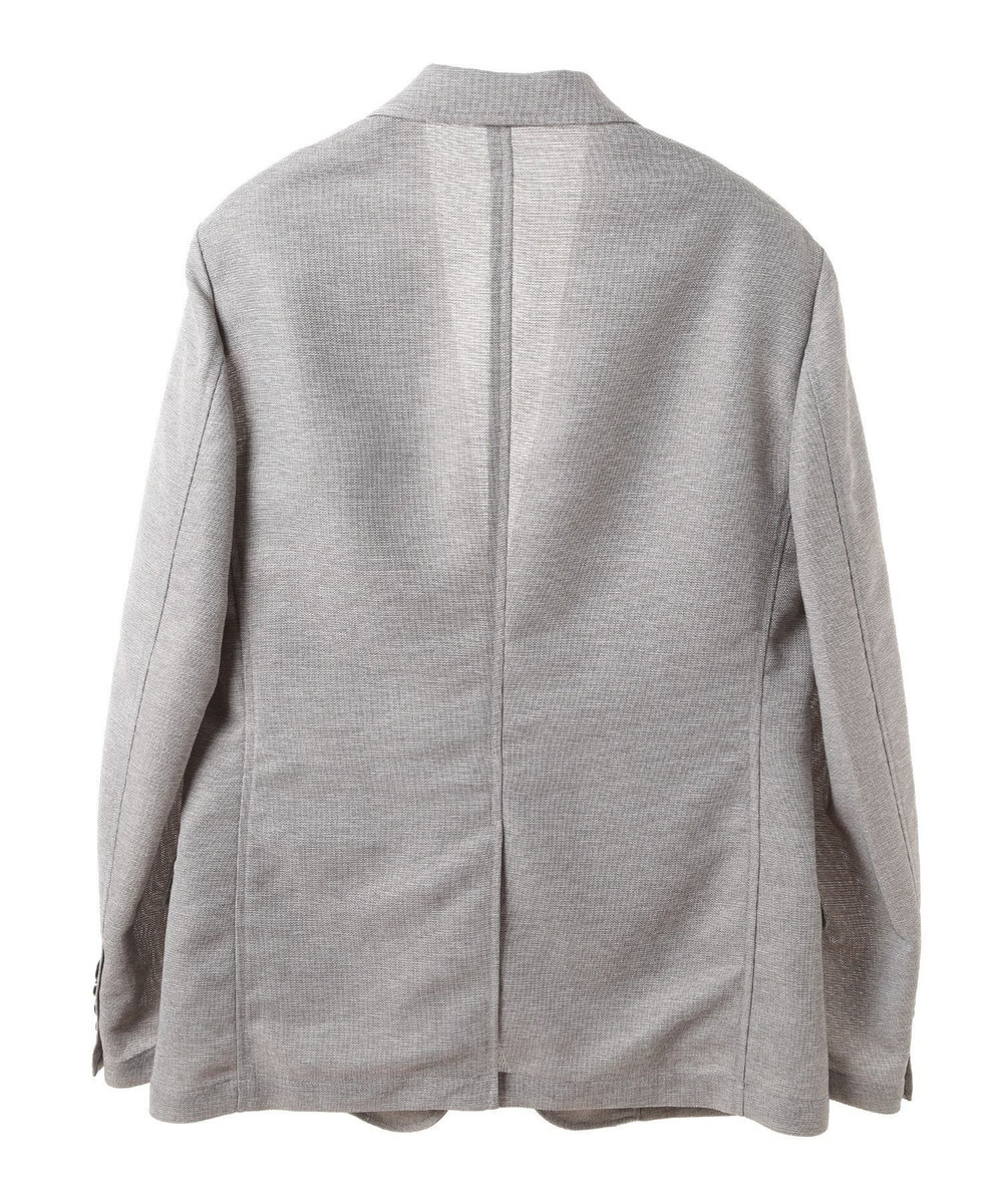 MEN'S BIGI 【ACTIVE TAILOR/アクティブテイラー】カラミメッシュストレッチジャケット<ストレッチ><通気性> ベージュ
