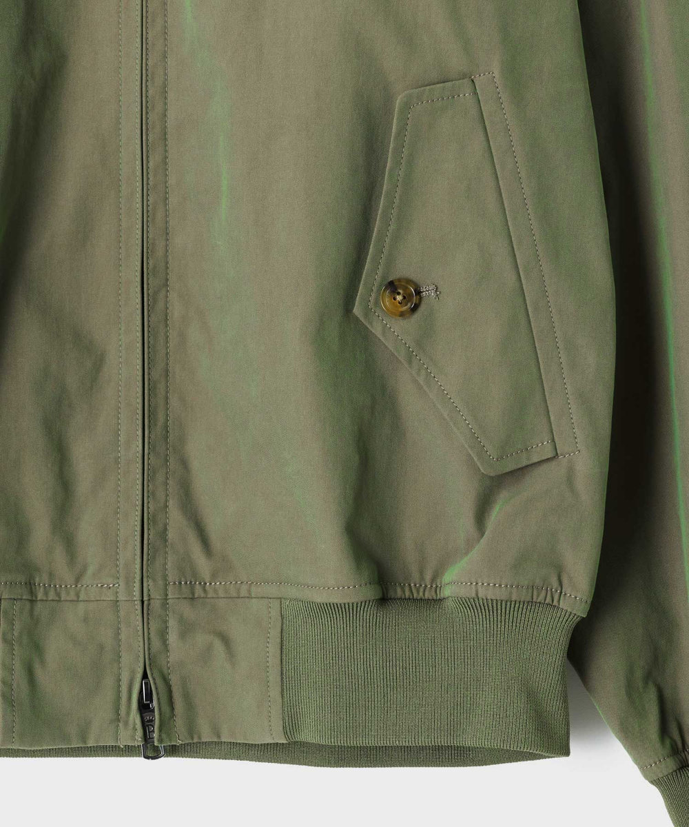 MEN'S BIGI BARACUTA G9 BOX JACKET カーキ