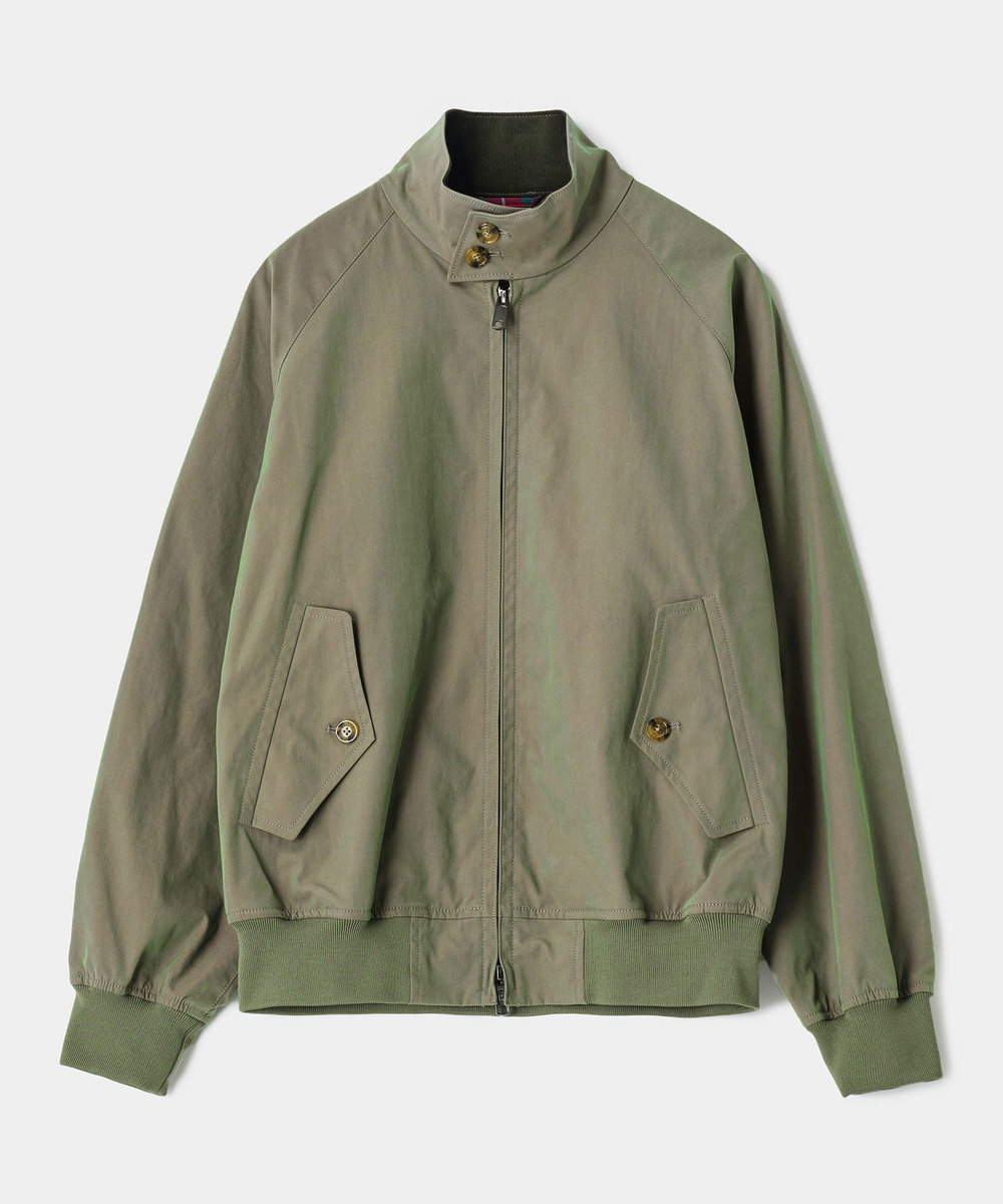 MEN'S BIGI BARACUTA G9 BOX JACKET カーキ