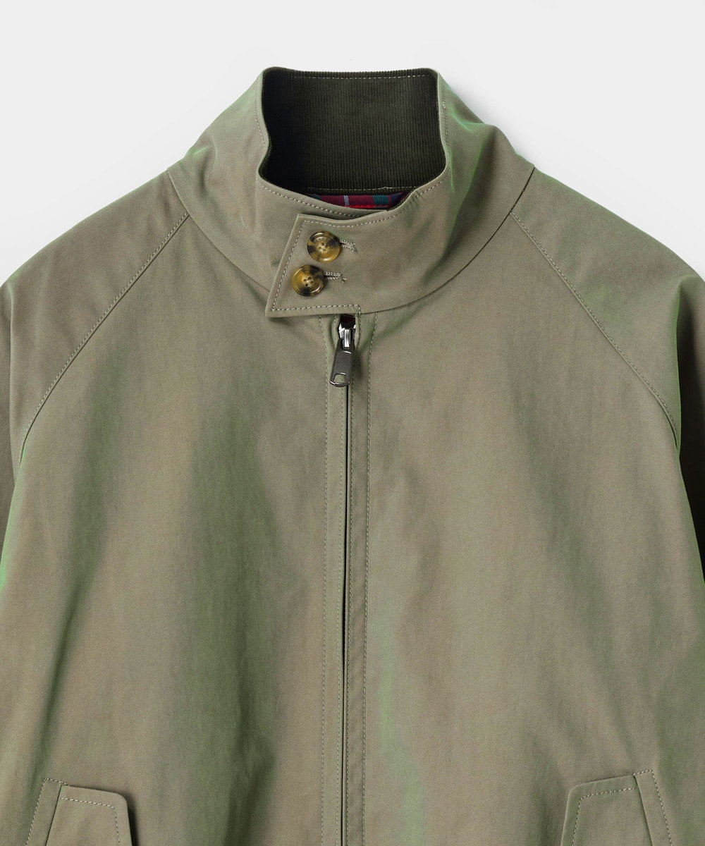 MEN'S BIGI BARACUTA G9 BOX JACKET カーキ
