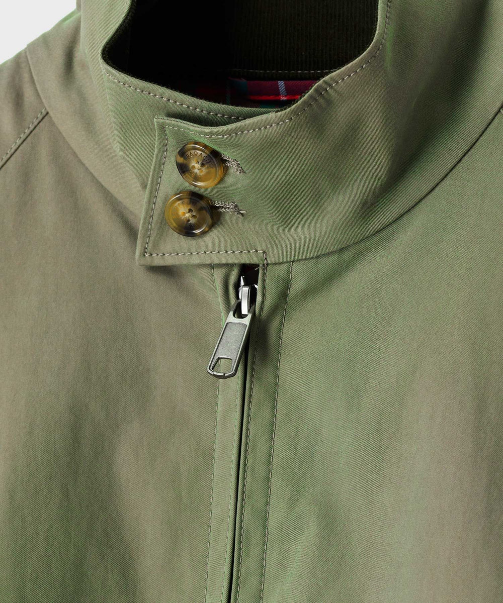 MEN'S BIGI BARACUTA G9 BOX JACKET カーキ