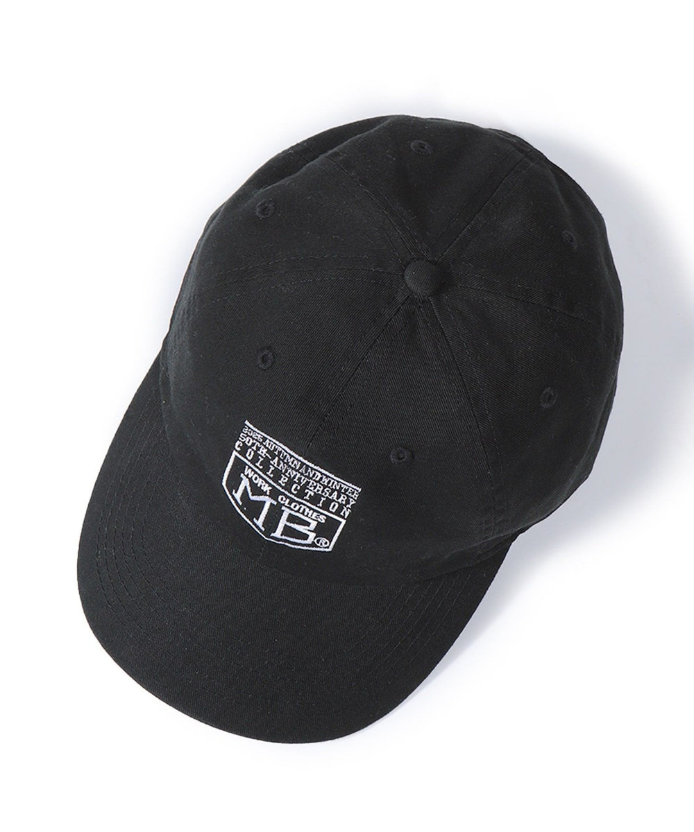 MEN'S BIGI 【50th Anniv . 菊池武夫】LOGO CAP ブラック