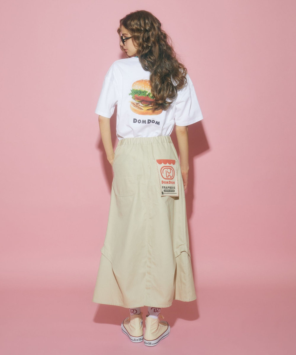 FRAPBOIS ポケバーガーT（DOMDOMコラボ） ホワイト