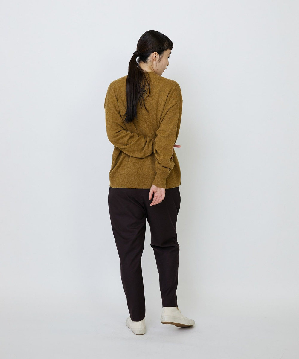 LOISIR 【EC限定・アーティストコラボ】LOISIR×TORANEKOBONBONインターシャニットカーディガン マスタード