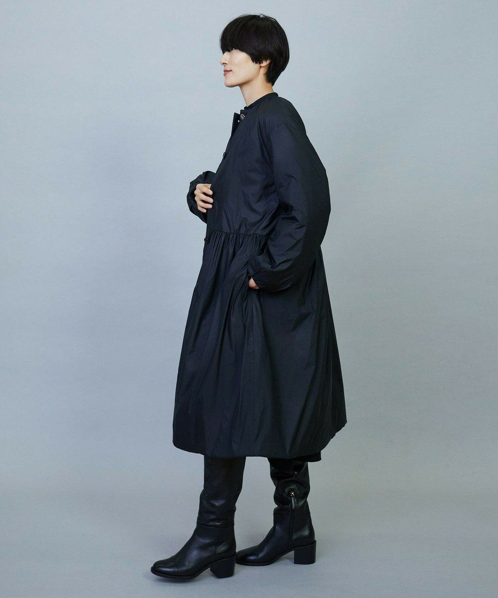 MOGA favi mercarto×MOGA　ミドルギャザーコート ブラック