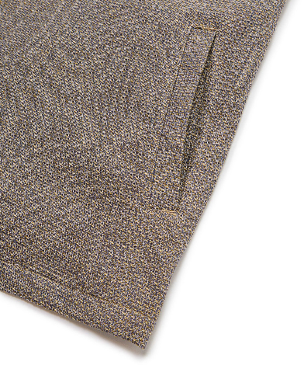 MEN'S BIGI ドビーミックスメランジ CPOシャツ イエロー