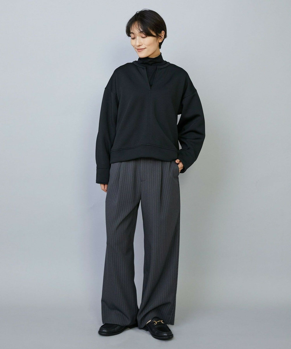 feerique feerique スキューバダンボールプルオーバー ブラック