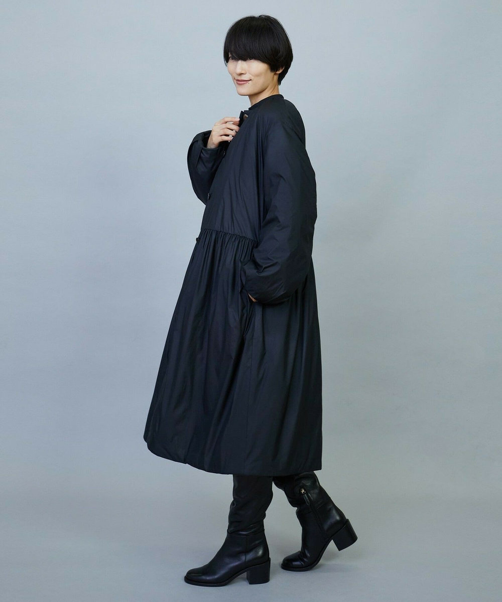 MOGA favi mercarto×MOGA　ミドルギャザーコート ブラック