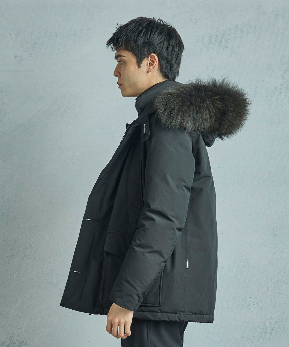 MEN'S BIGI 【WOOLRICH/ウールリッチ】別注アークティックパーカ ブラック
