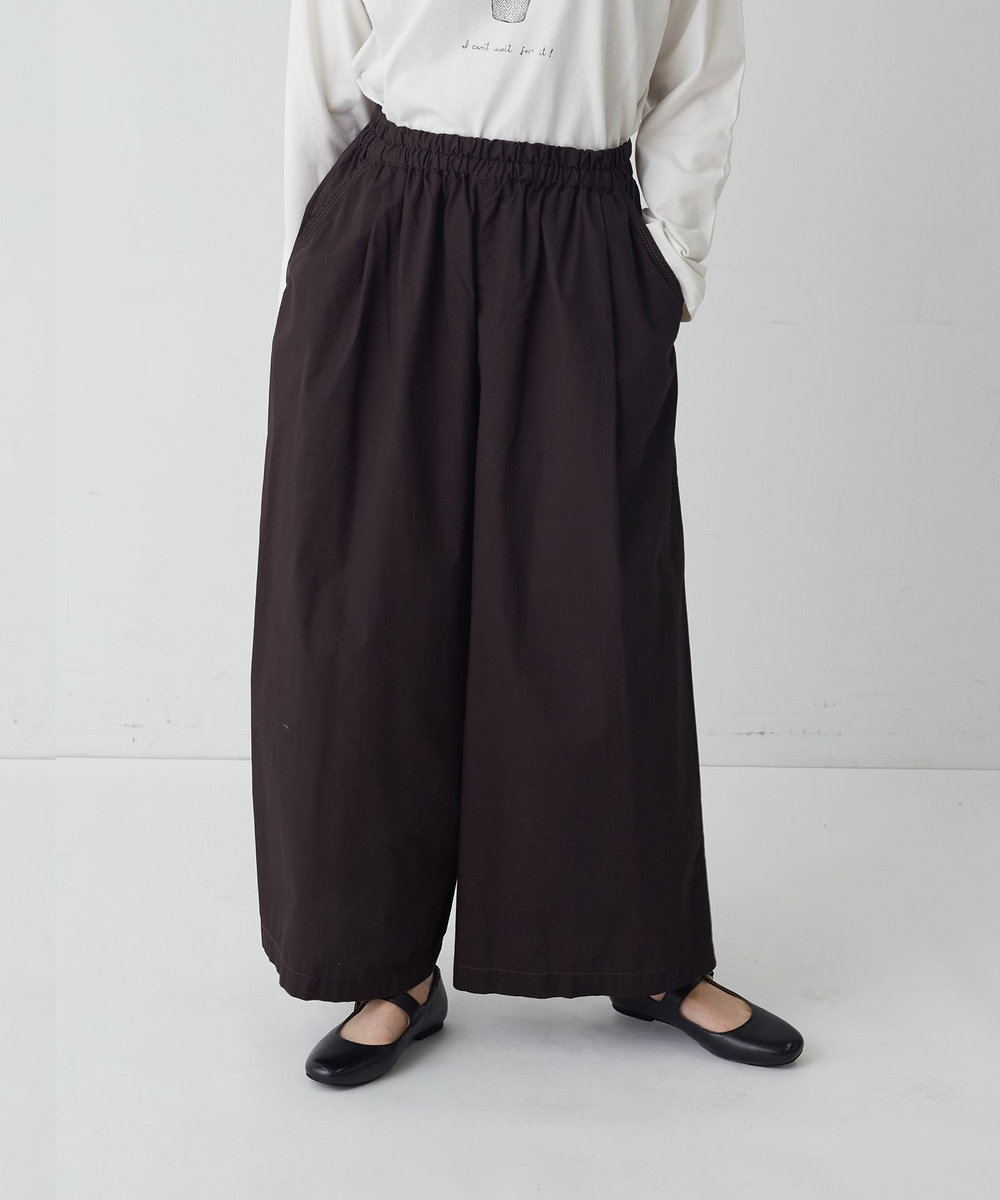 congés payés ADIEU TRISTESSE ガウチョパンツ ブラウン