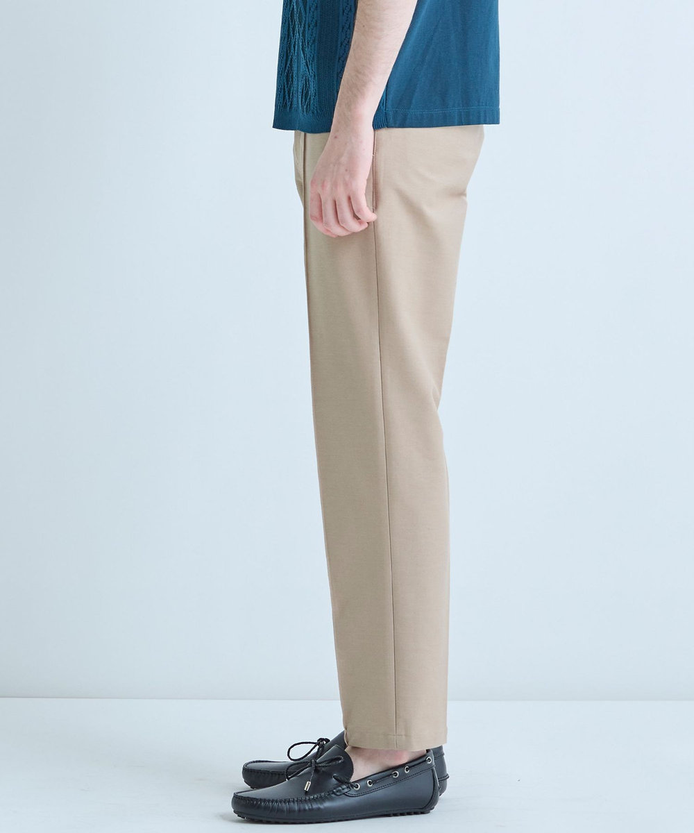 MEN'S BIGI デニムジャージ テーパードパンツ＜ストレッチ＞ ベージュ