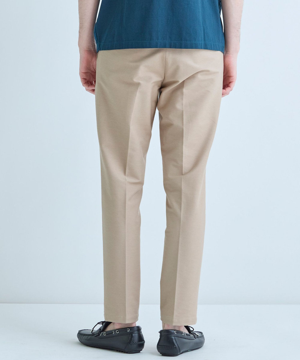 MEN'S BIGI デニムジャージ テーパードパンツ＜ストレッチ＞ ベージュ