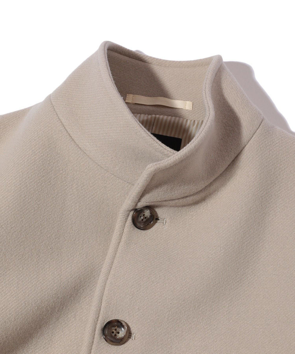 MEN'S BIGI 【Bellandi/べランディ】スタンドカラーコート ベージュ