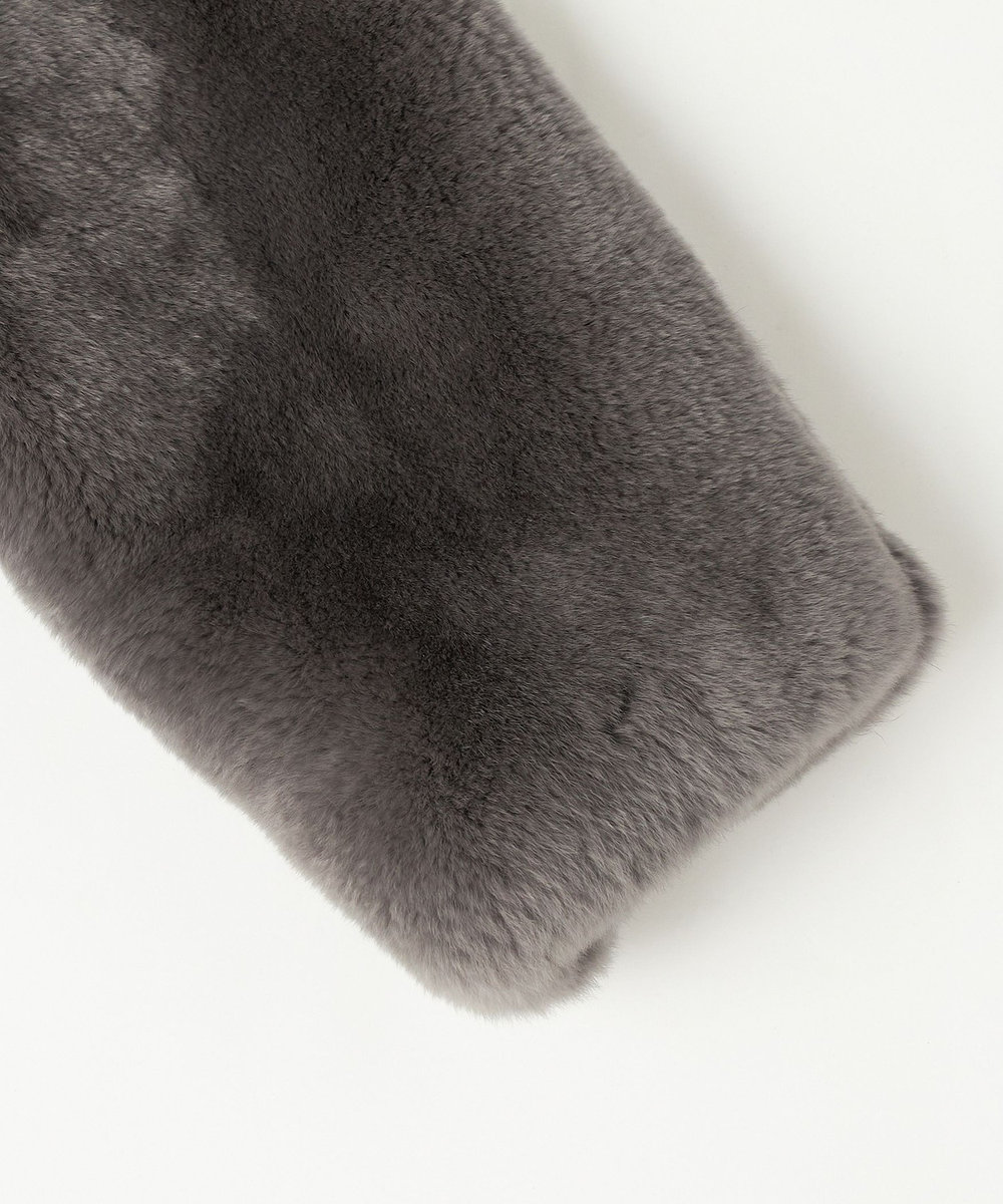 1er Arrondissement ＜CARUS/カルス＞ファーコート グレー