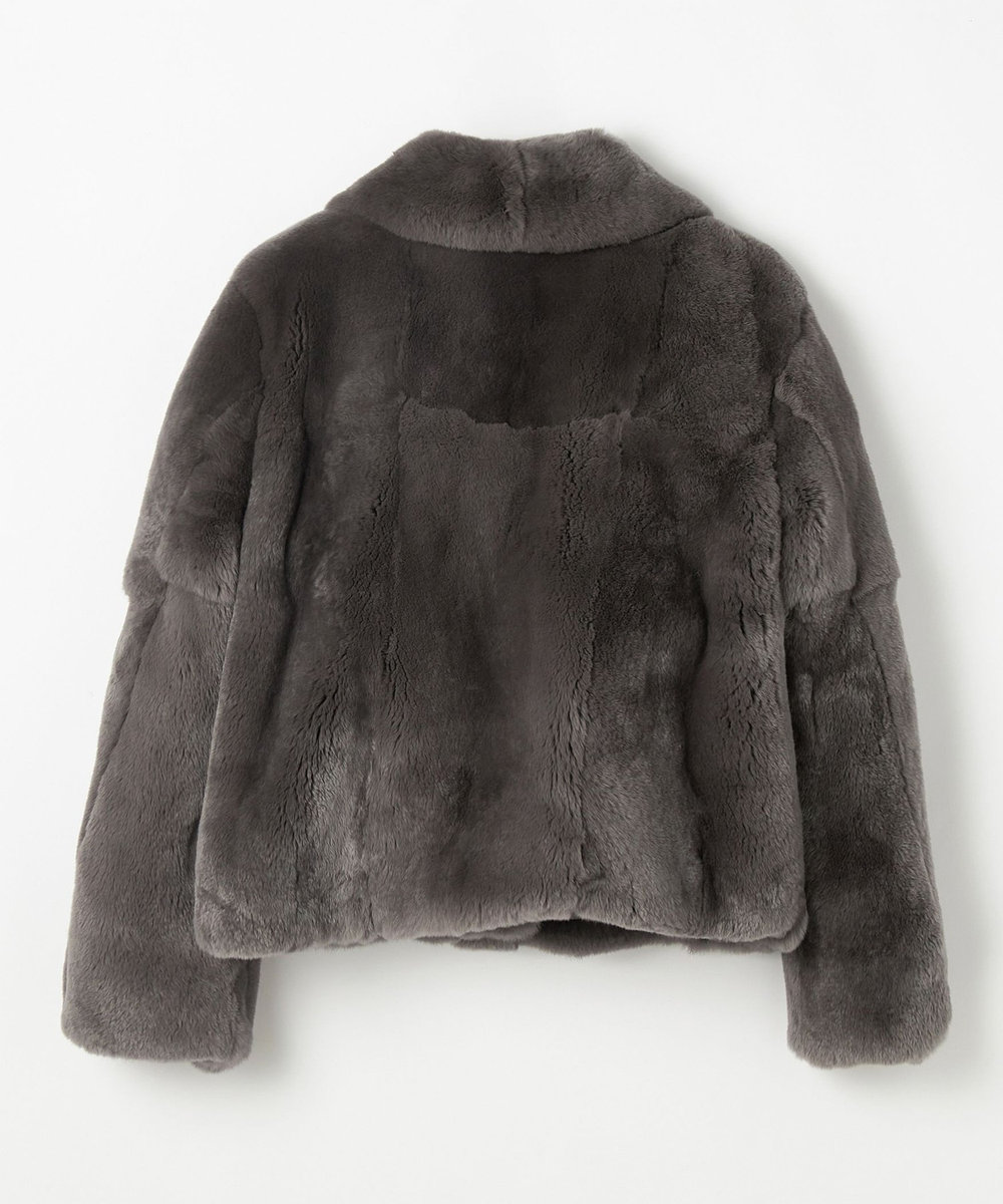 1er Arrondissement ＜CARUS/カルス＞ファーコート グレー