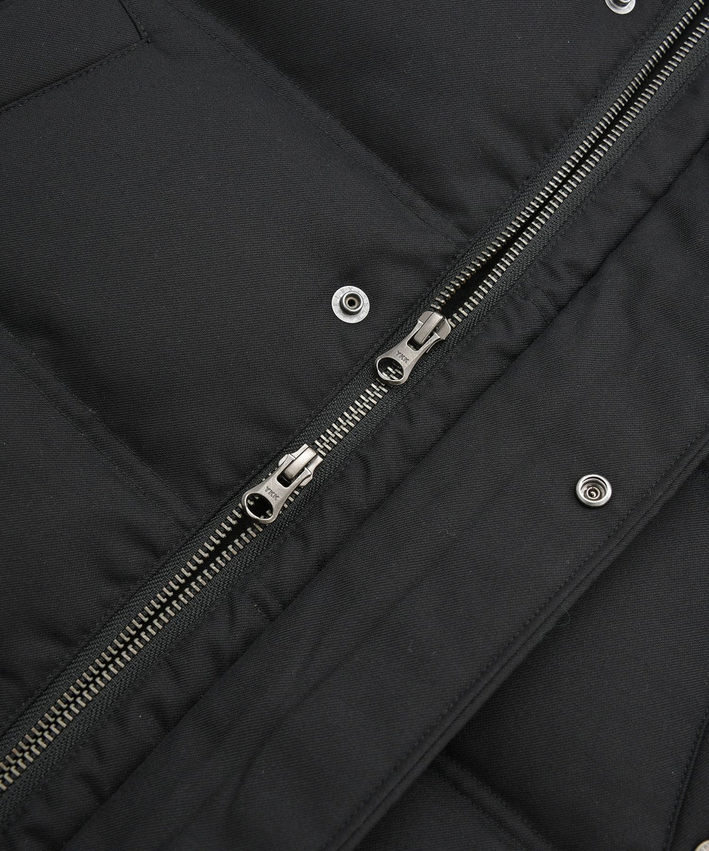 MEN'S BIGI TRシャンブレー ダウンジャケット＜撥水加工＞ ブラック