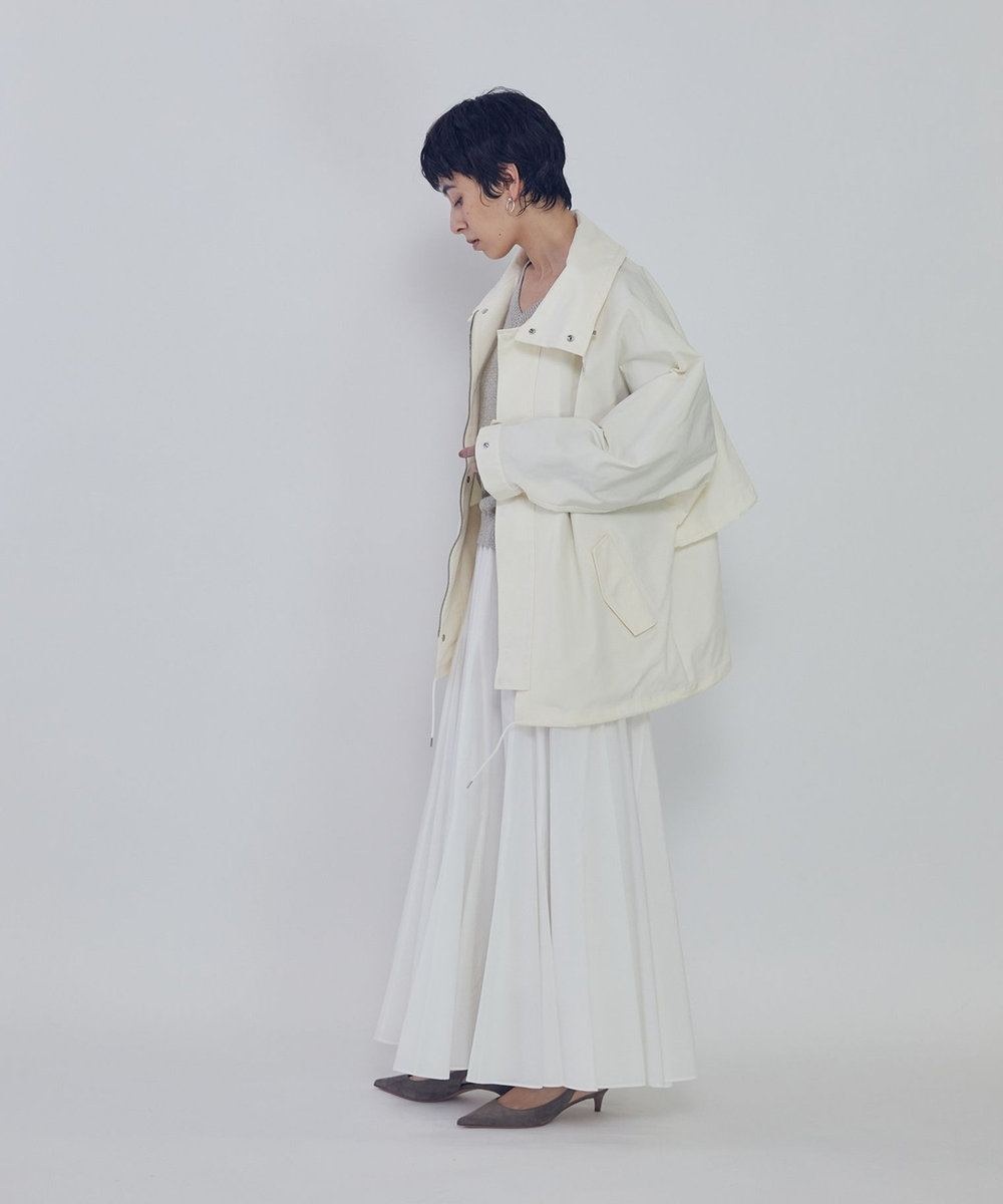 1er Arrondissement ＜VACHEMENT×1er Arrondissement＞別注グログランスタンドブルゾン キナリ