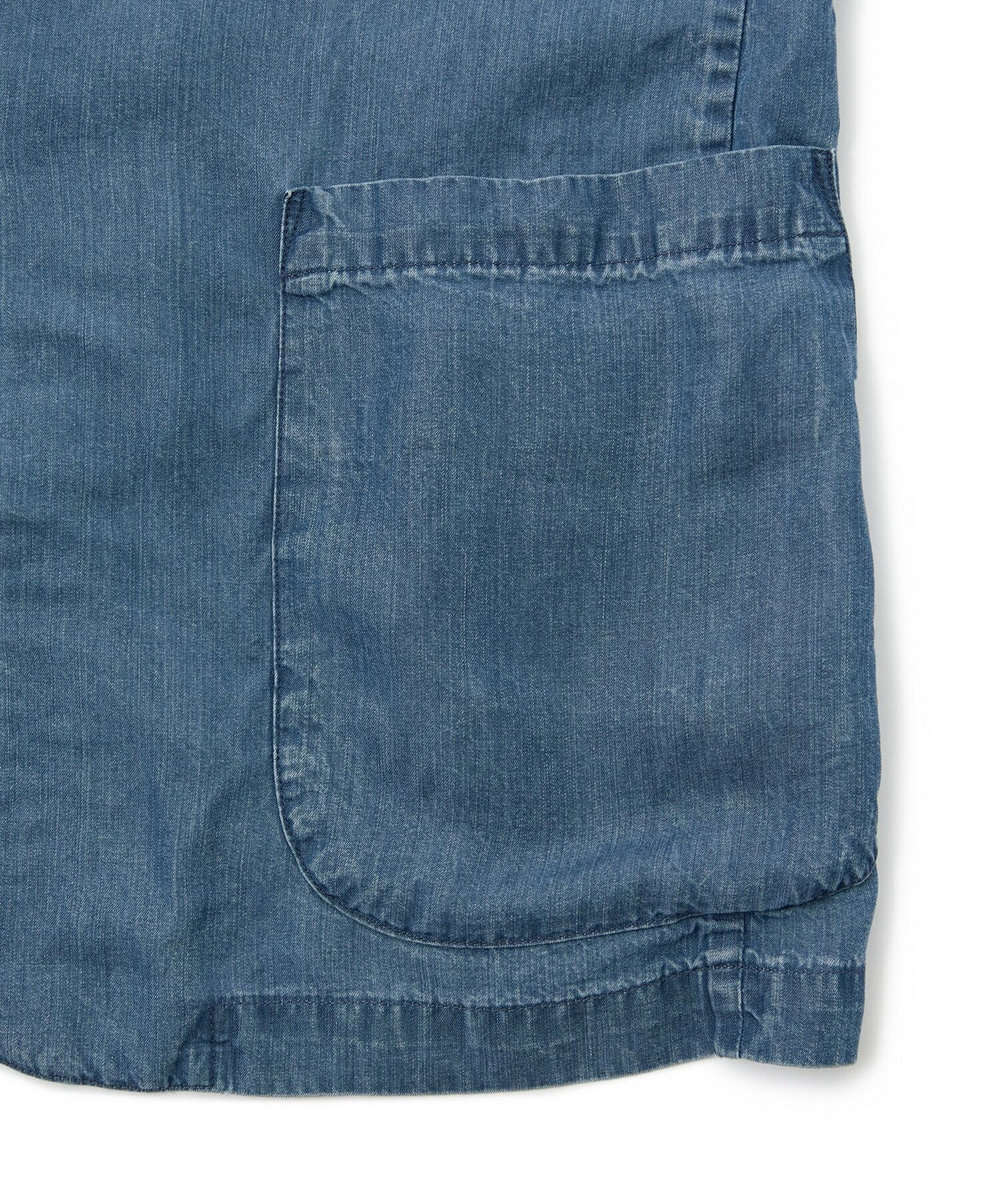 MEN'S BIGI テンセルダンガリーテーラードジャケット ブルー