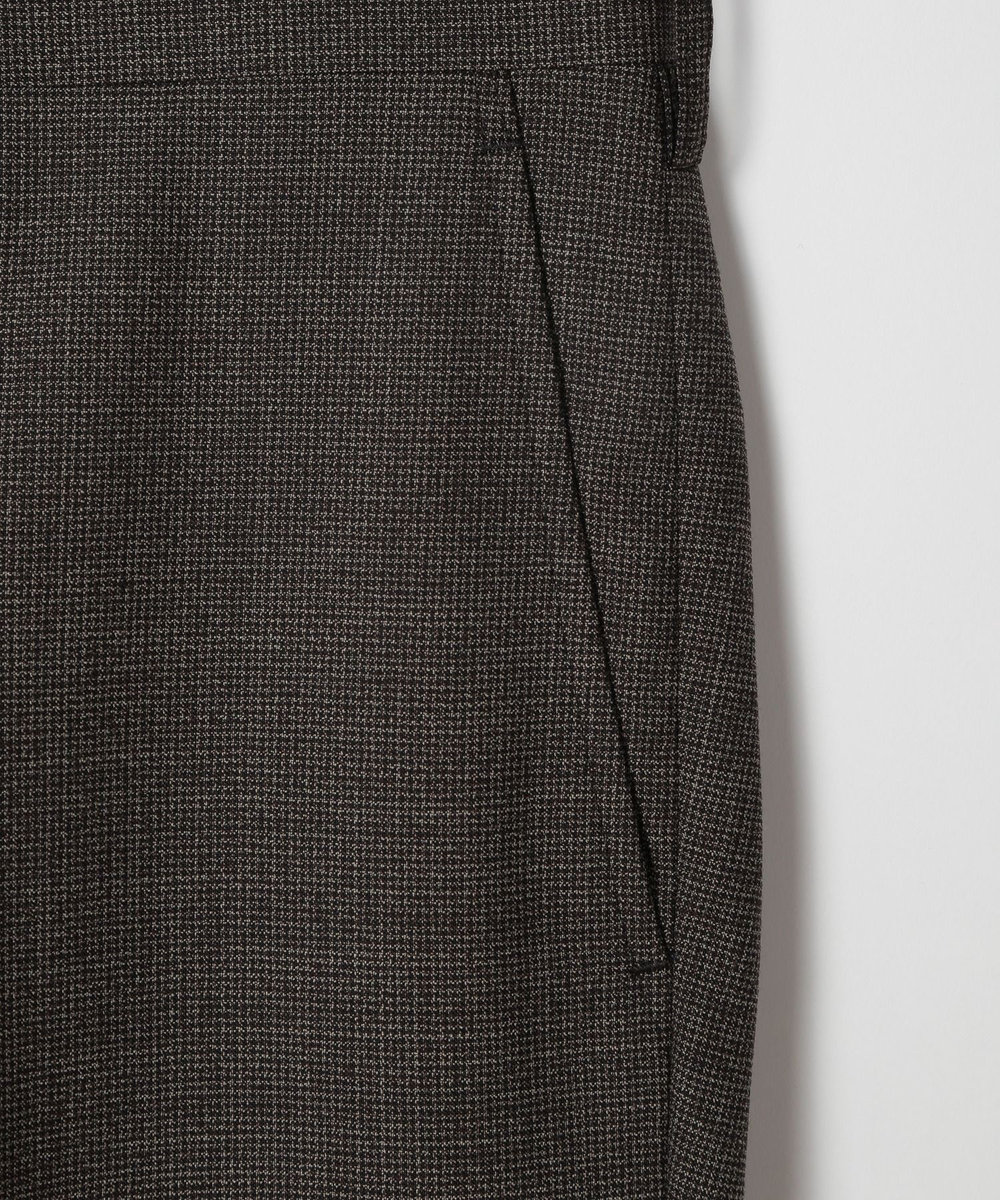 MEN'S BIGI ウールメランジ千鳥格子スーツ＜セットアップ＞ ブラウン