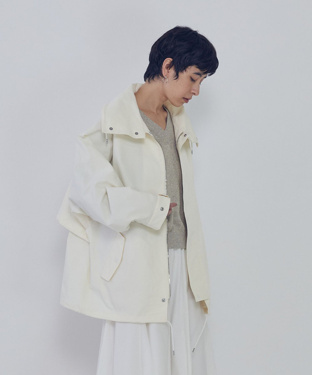 1er Arrondissement ＜VACHEMENT×1er Arrondissement＞別注グログランスタンドブルゾン キナリ