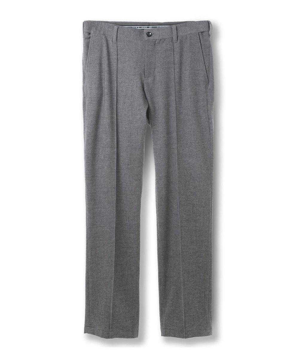 MEN'S BIGI TR起毛ピンドットストレッチパンツ グレー