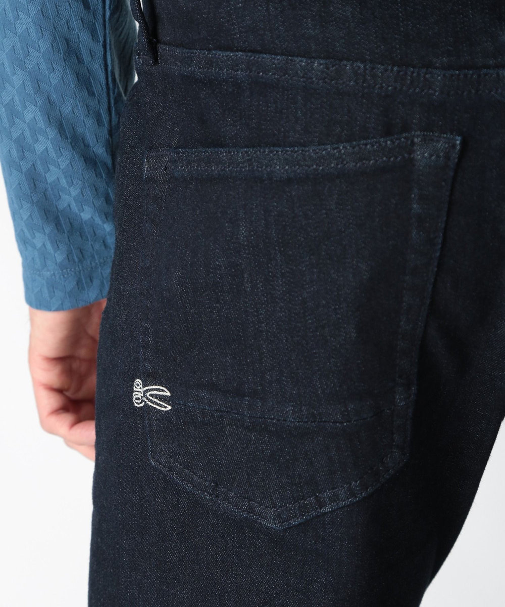 MEN'S BIGI 【DENHAM(デンハム)別注】RAZOR リンス加工デニムパンツ ネイビー