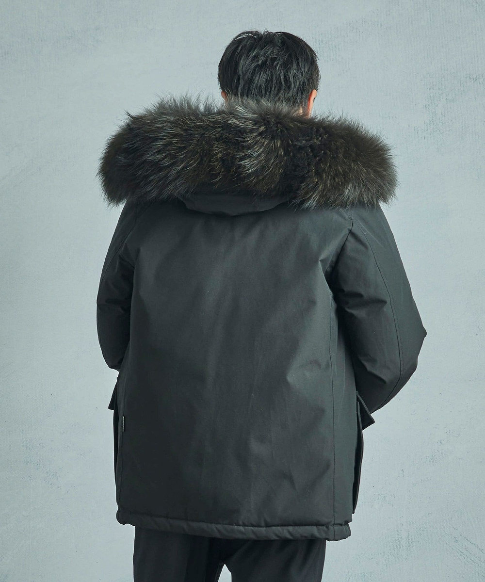 MEN'S BIGI 【WOOLRICH/ウールリッチ】別注アークティックパーカ ブラック