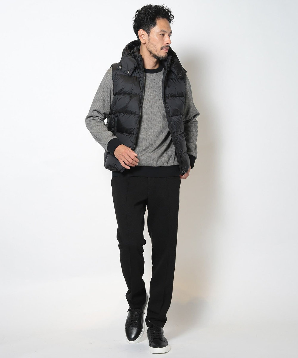 MEN'S BIGI 【MODELLO/モデロ】GORETEX別注レザースニーカー ブラック