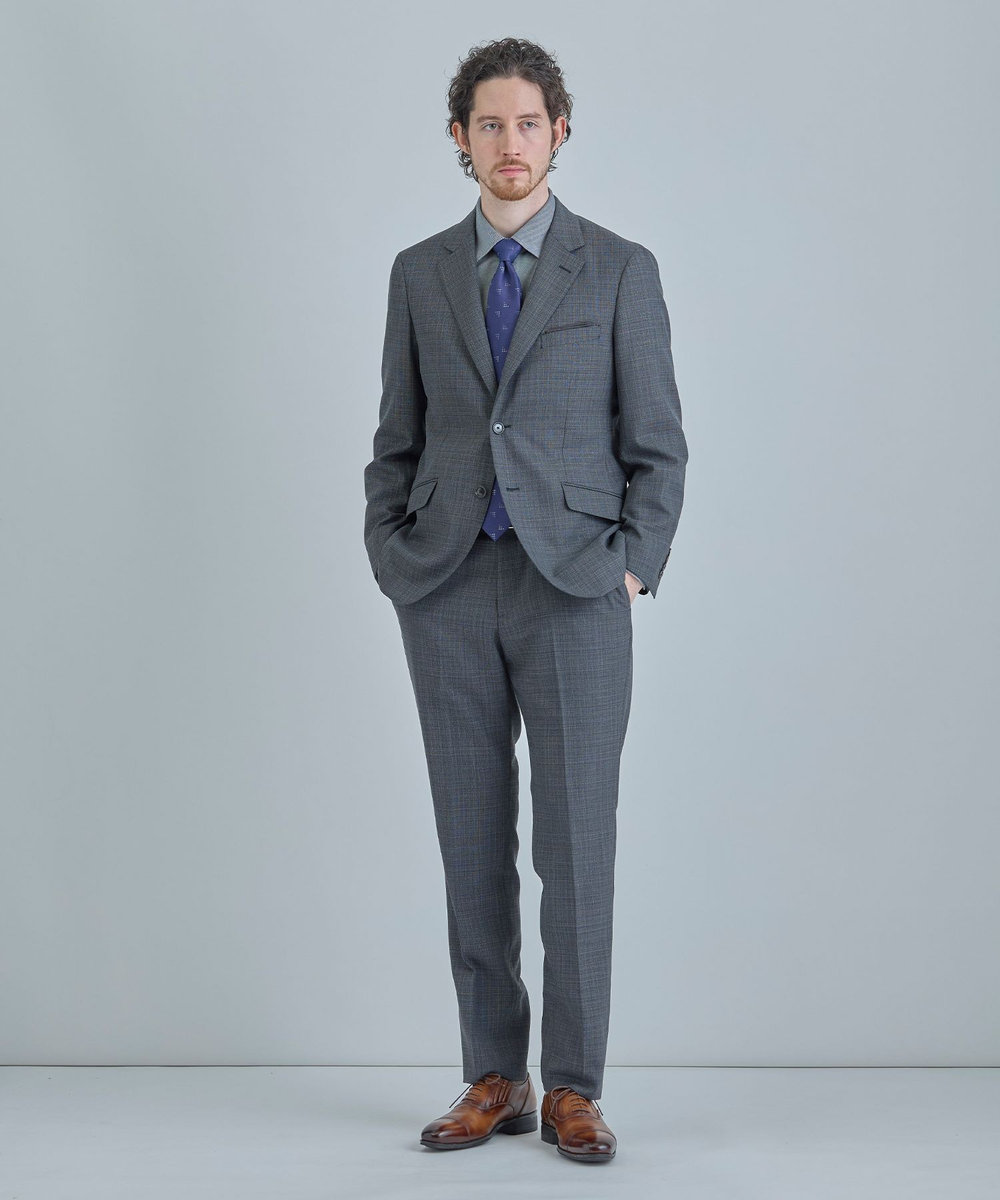 MEN'S BIGI 【TIE YOUR TIE /タイユアタイ】ヴィンテージ小紋柄ネクタイ パープル