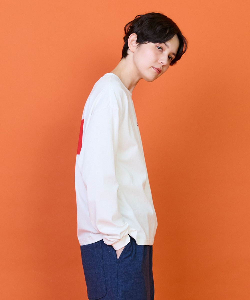 FRAPBOIS エトリーブTシャツ ホワイト