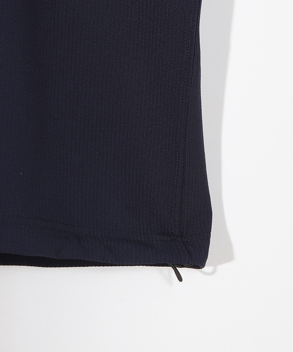 MEN'S BIGI シアサッカー調ルーズフィットTEE ネイビー