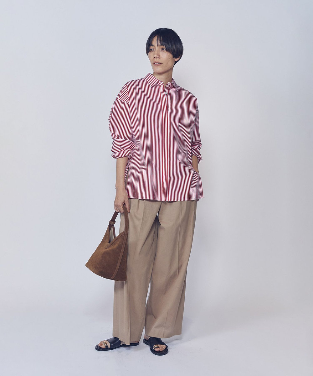 1er Arrondissement ＜CHRISTIAN VILLA（クリスチャンヴィラ）＞ハンドバッグ ブラウン