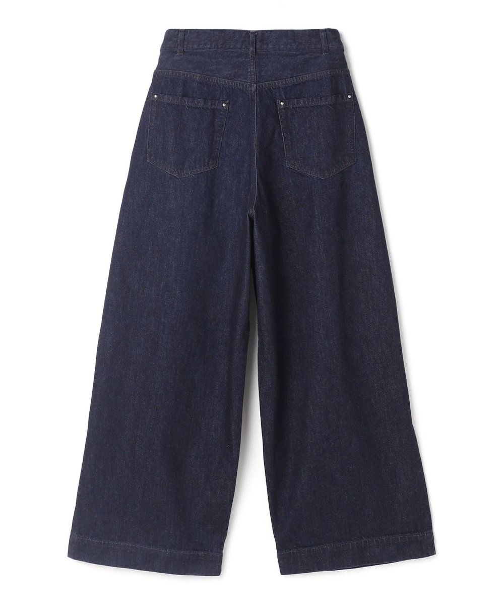 DÉPAREILLÉ DENIM WIDE PANTS / デニムワイドパンツ ブルー