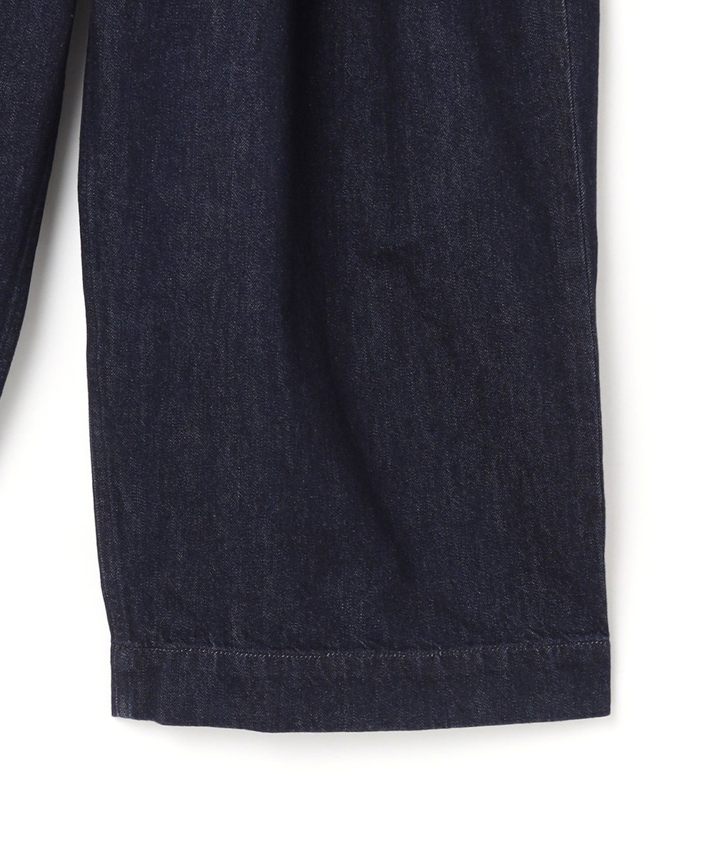 DÉPAREILLÉ DENIM WIDE PANTS / デニムワイドパンツ ブルー