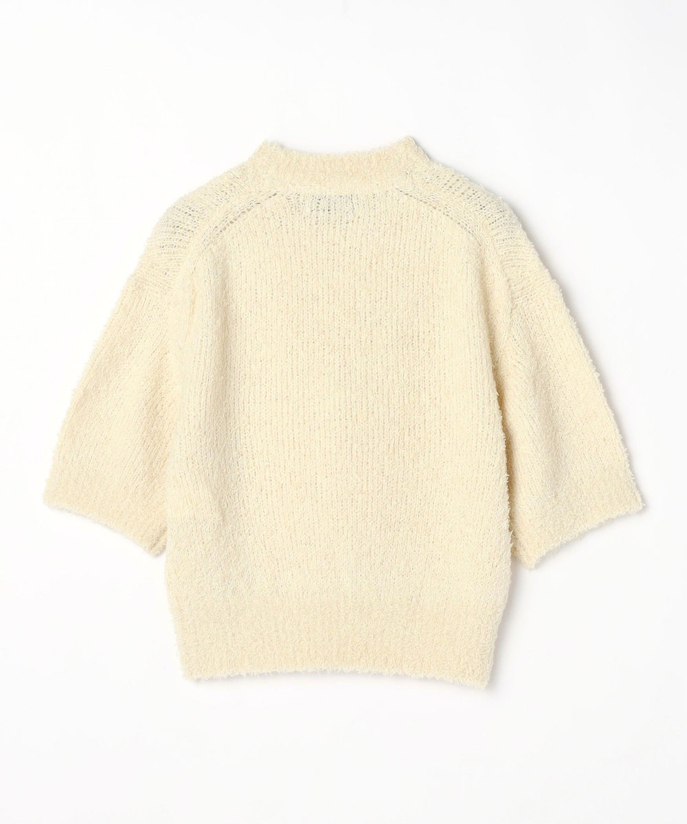 DÉPAREILLÉ LOW GAUGE LOOP YARN CREW NECK / ローゲージループヤーンクルーネック オフホワイト
