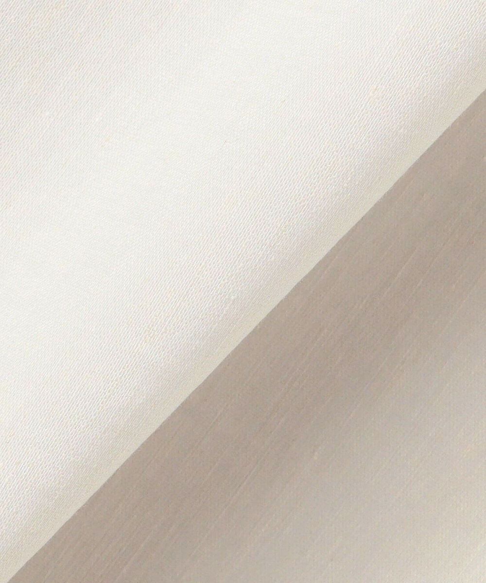 MOGA Lサイズ（大きいサイズ） 【大きいサイズ】スタイリスト戸野塚かおるコラボ ドライリネンストレッチストレートパンツ キナリ