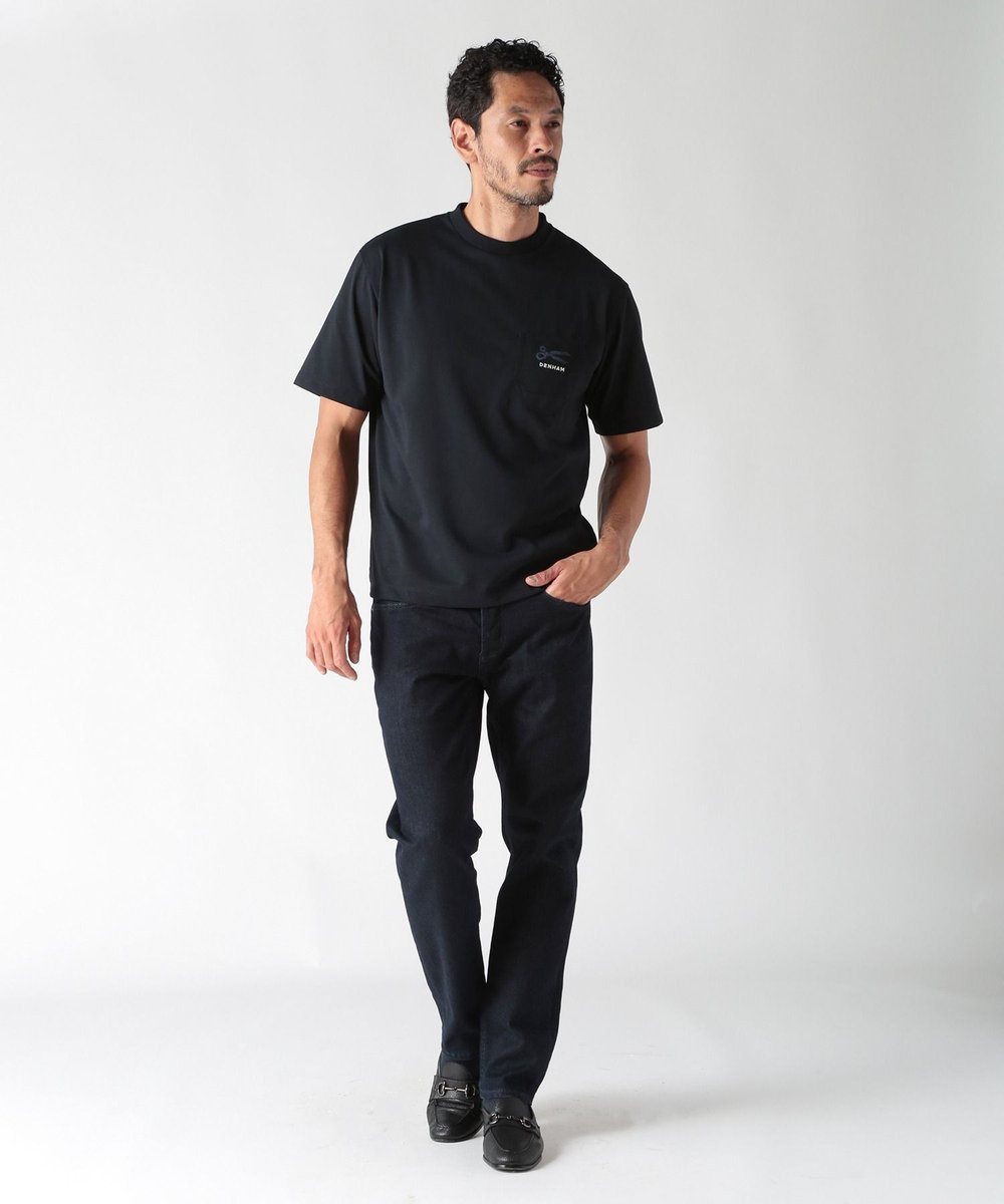 MEN'S BIGI 【DENHAM(デンハム)別注】RAZOR リンス加工デニムパンツ ネイビー